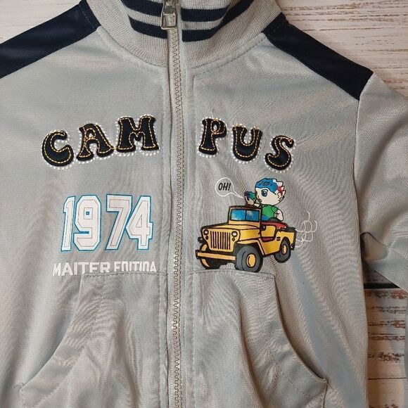 Kids Boys sz 3 Full Zipper Sweater/Coat - Picture 3 of 9